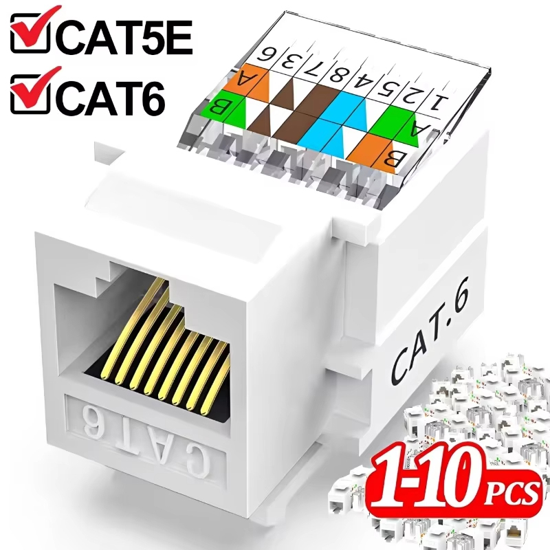 Patch Panel Cat6 - RJ45 Netwerkmodule RJ45 Connector Informatie Socket