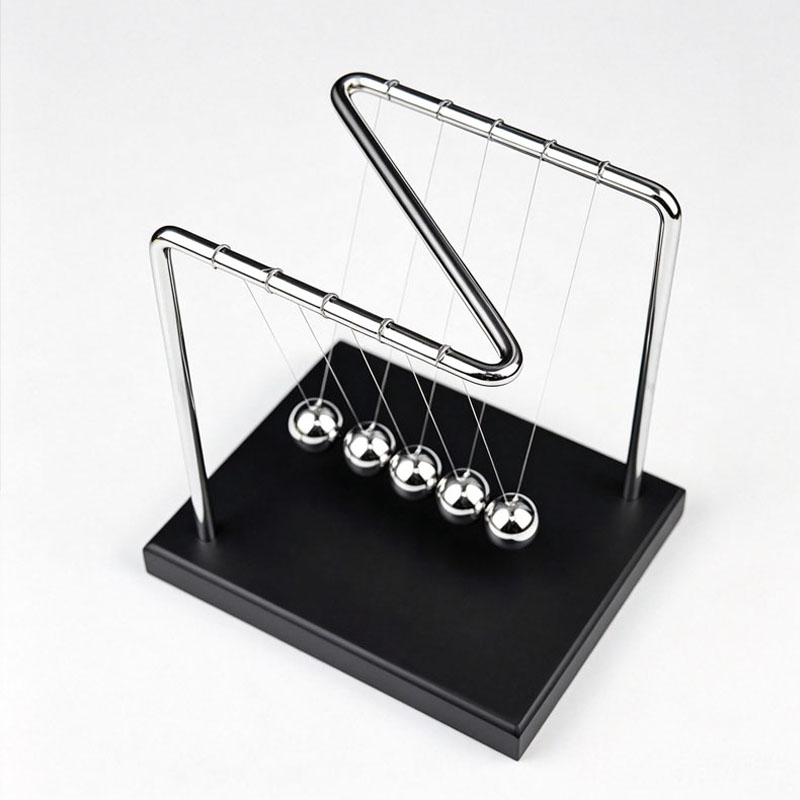 Office Tech - N-vormige Newtons Cradle Balanspendule Wetenschap Fysica