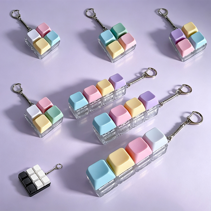Office Tech - Mechanisch Keycap Fidget Toy Mini Zonder