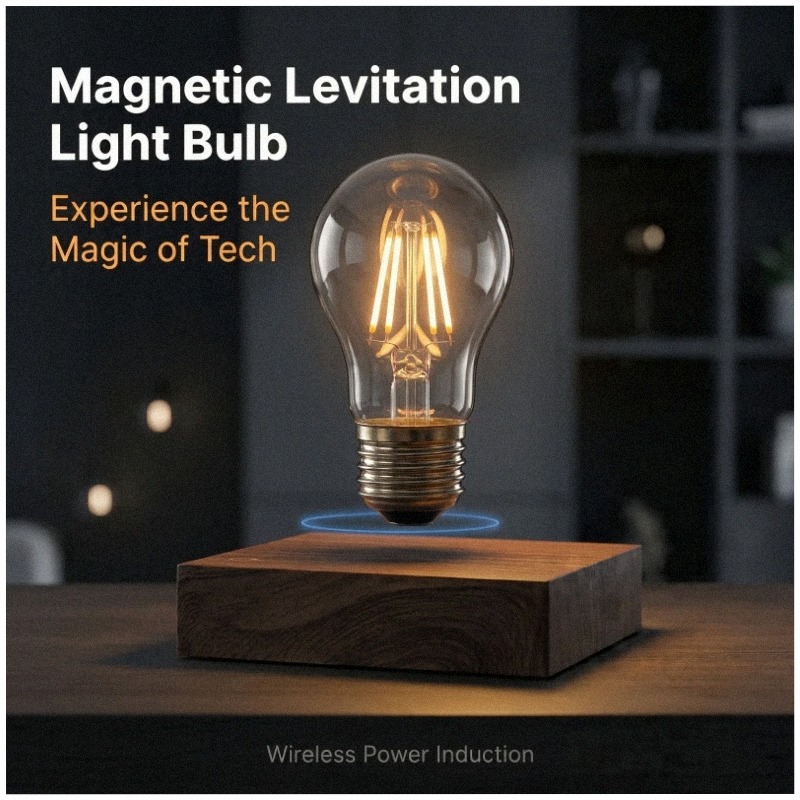 The Office Tech - Magnetisch zwevende draadloze LED-lamp bureaulamp voor