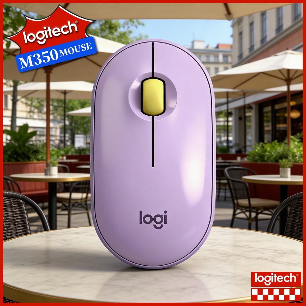 Office Xp - Slanke draagbare draadloze 2.4G Bluetooth-muis Logitech
