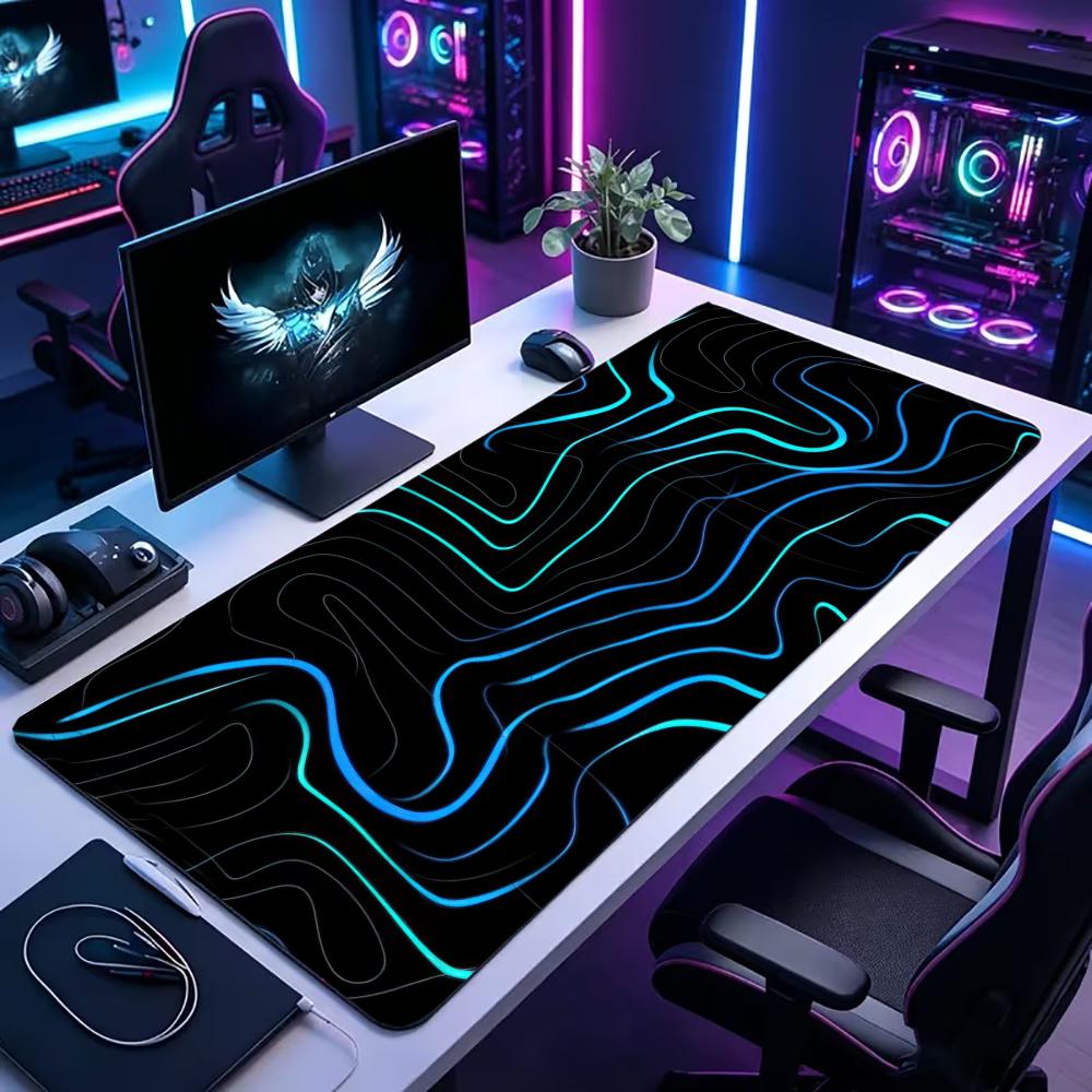 The Office Tech - Grote XXL Gaming Muismat Bureaumat Toetsenbordmat