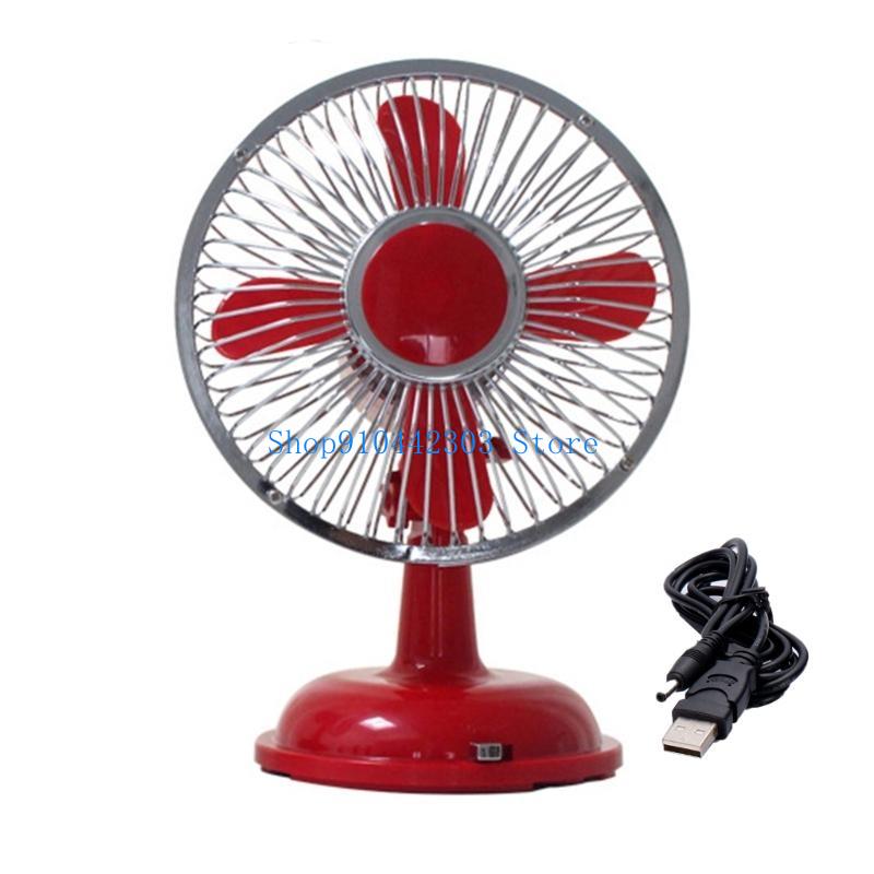 Office Xp - Bureau Oscillerende Kleine Ventilator Retro 2-Speed