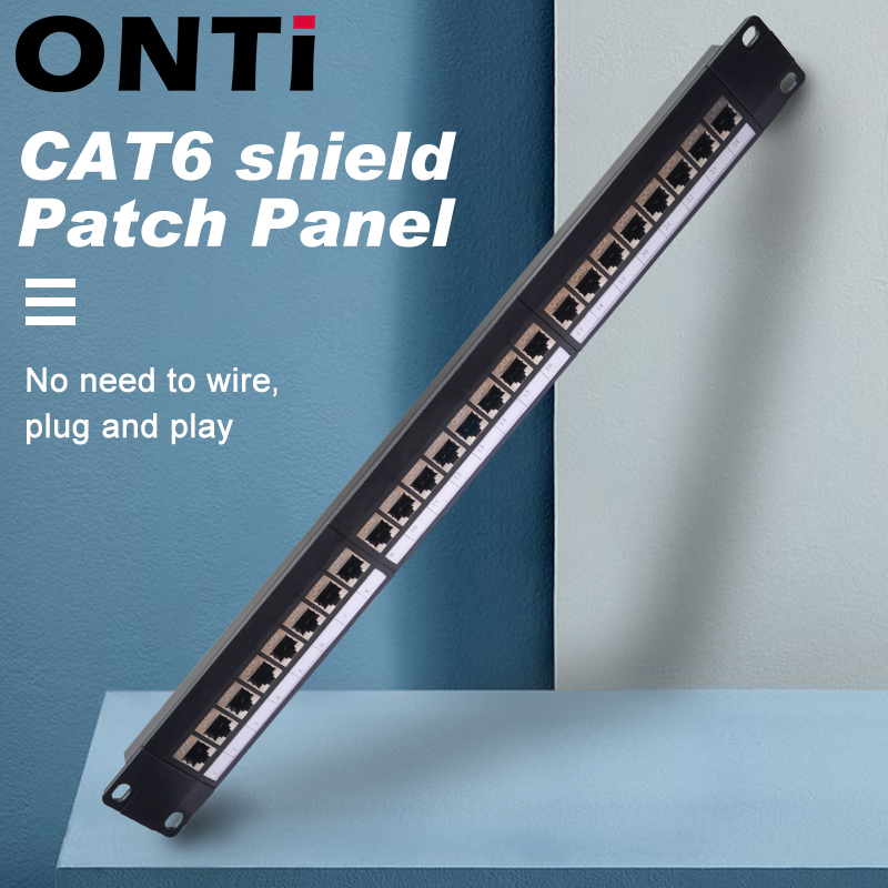 Onti 19in 1U Rack 24 Poort CAT - Patch Panel Cat6 recensie en prijs