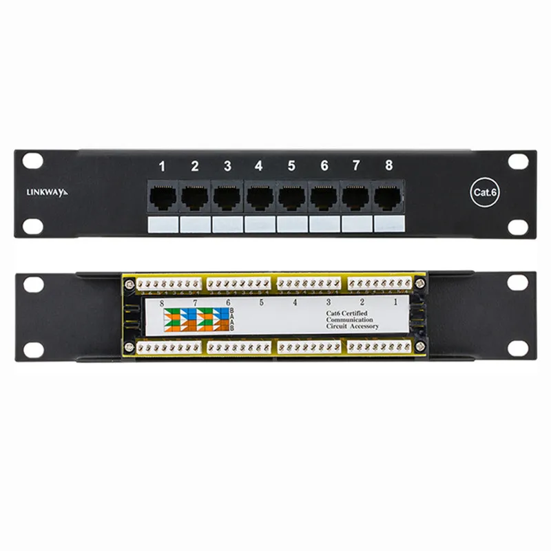 Netwerkadapter 8 Poort Cat6 Pa - Patch Panel Cat6 recensie en prijs