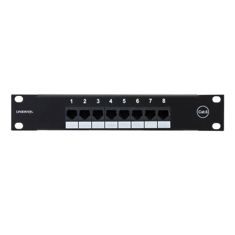 Netwerkadapter 8 Poort Cat6 Pa - Patch Panel Cat6 recensie en prijs