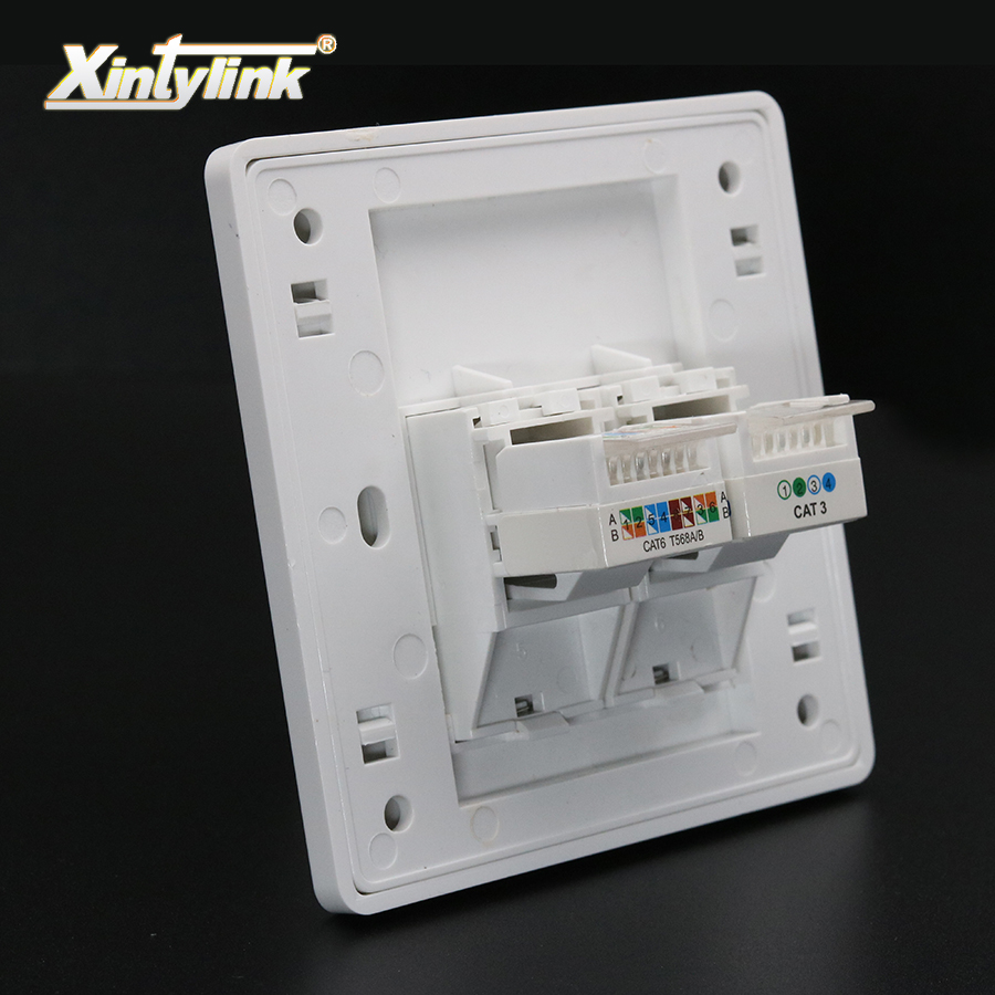 Xintylink RJ11 RJ45 Socket Jac - Patch Panel Cat6 recensie en prijs