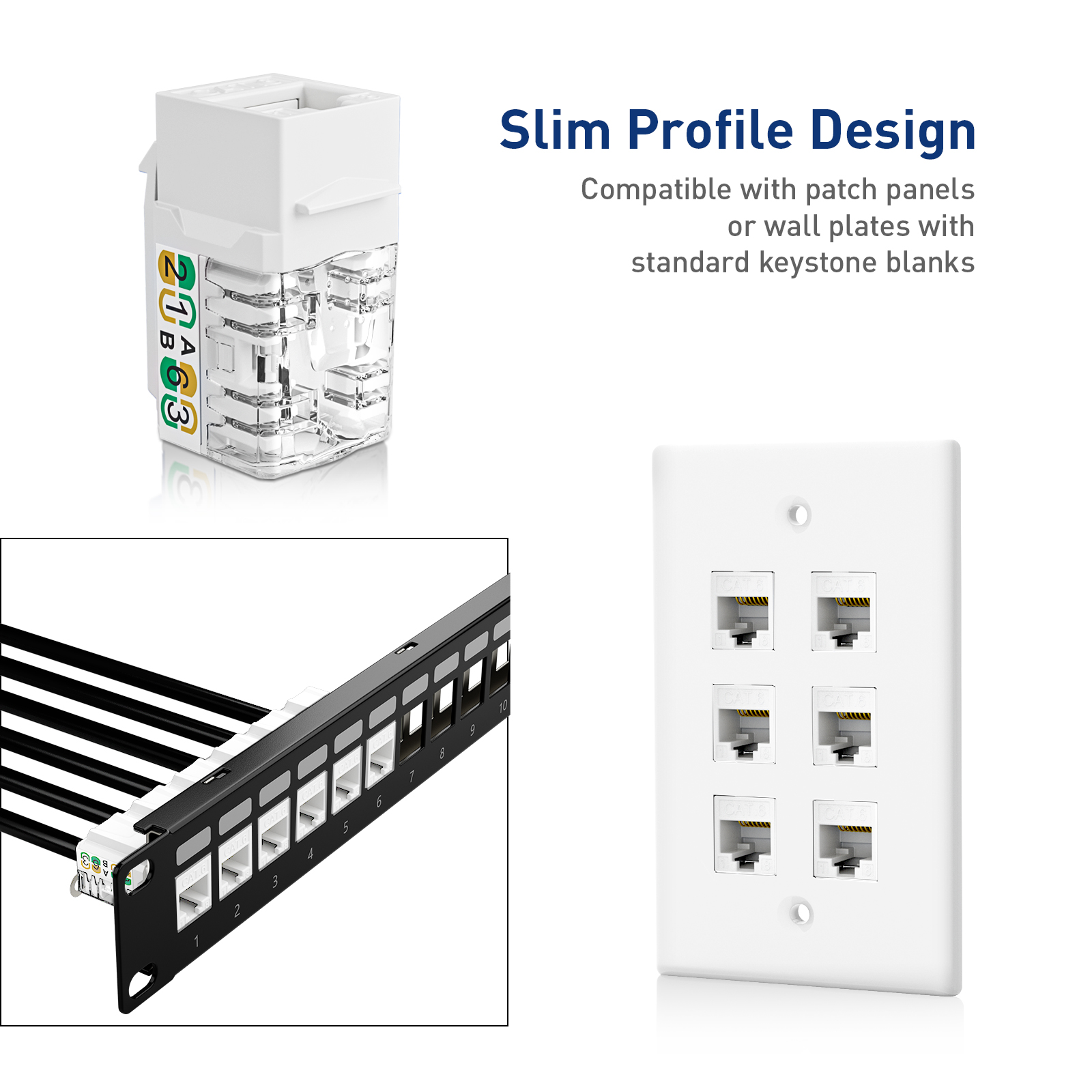 ZoeRax RJ45 Cat6/5e Slim Profi - Patch Panel Cat6 recensie en prijs