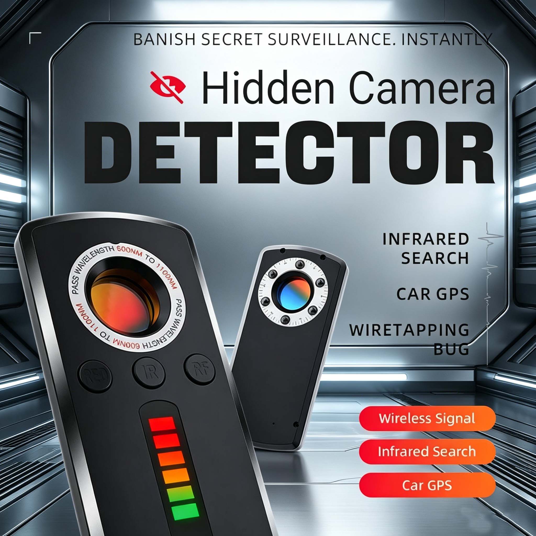 Verborgen camera detector anti - Office Tech recensie en prijs