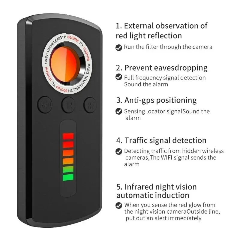 Verborgen camera detector anti - Office Tech recensie en prijs
