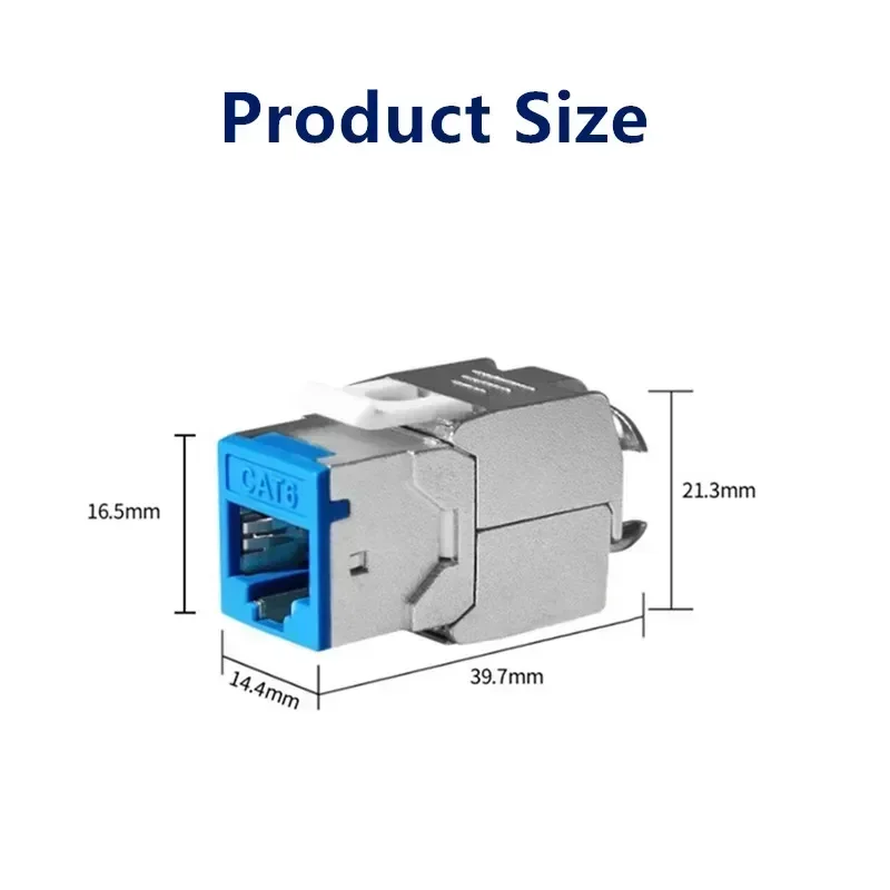 CAT6A Cat6 6 6A RJ45 Connector - Patch Panel Cat6 recensie en prijs