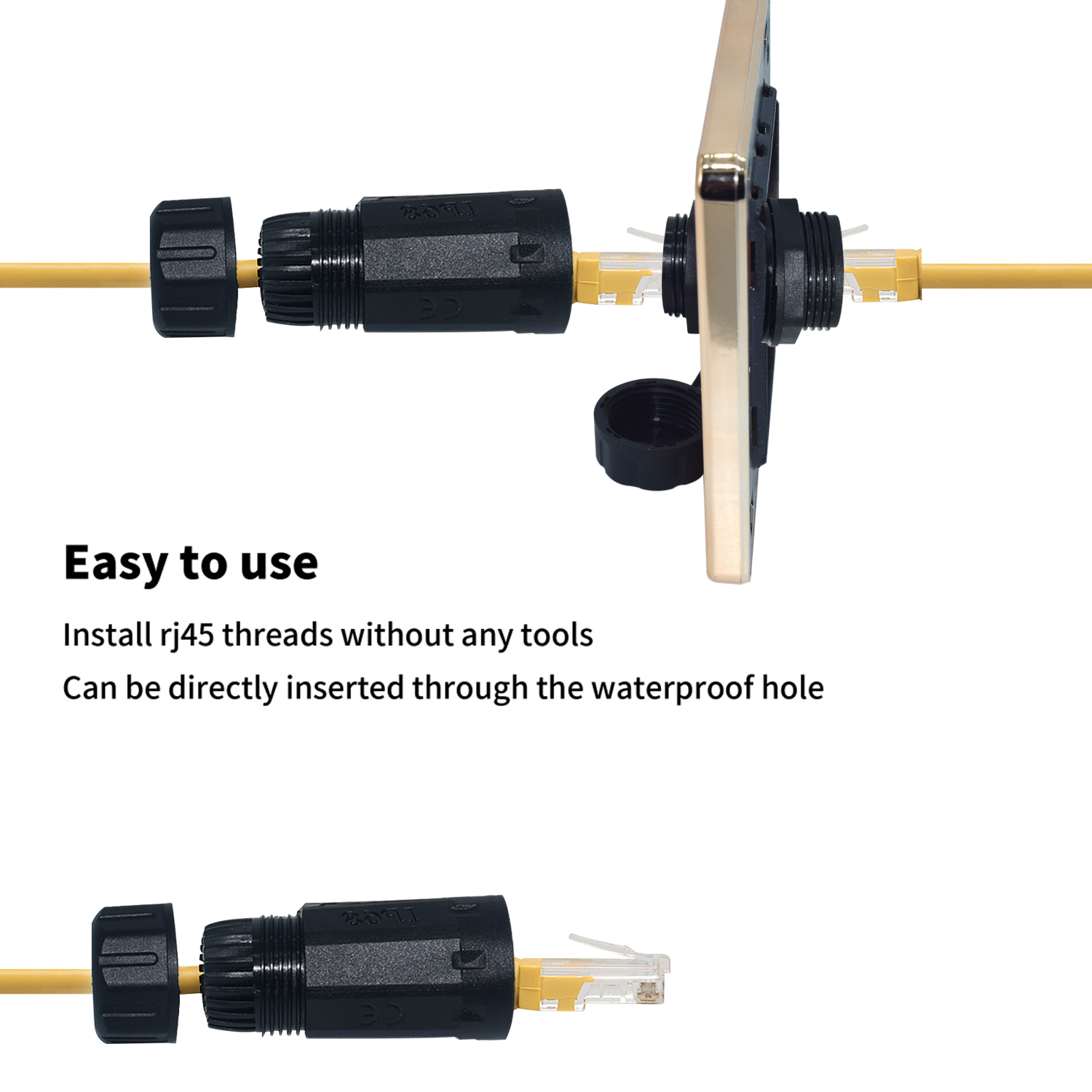 YXY Rj45 Waterdichte Connector - Patch Panel Cat6 recensie en prijs