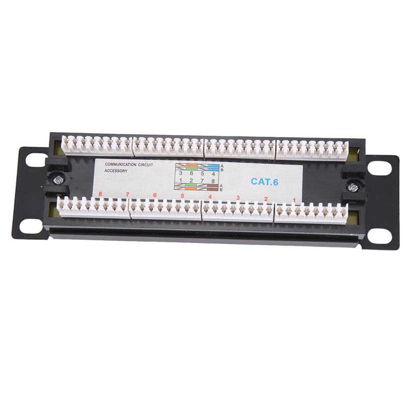 CAT6 8-poorts patchpaneel rack - Patch Panel Cat6 recensie en prijs