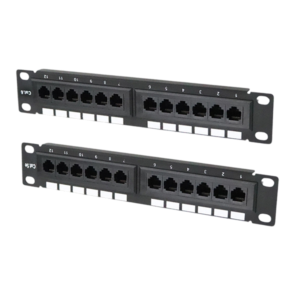 12-poorts wandgemonteerd patch - Patch Panel Cat6 recensie en prijs